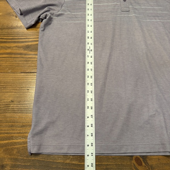 Travis Mathew Polo Shirt Short Sleeve Purple Outdoors‎ Golf Lightweight Mens XXL - Picture 2 of 7